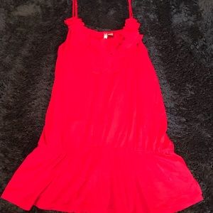 Lauren Conrad Size L Red Spaghetti Strap Top